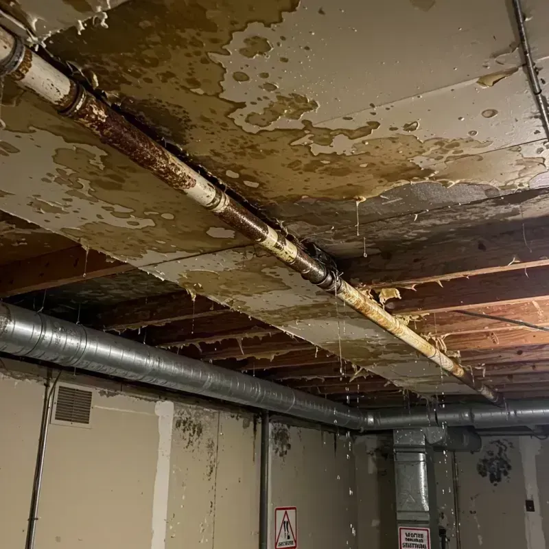 Ceiling Water Damage Repair in Lake County, MI